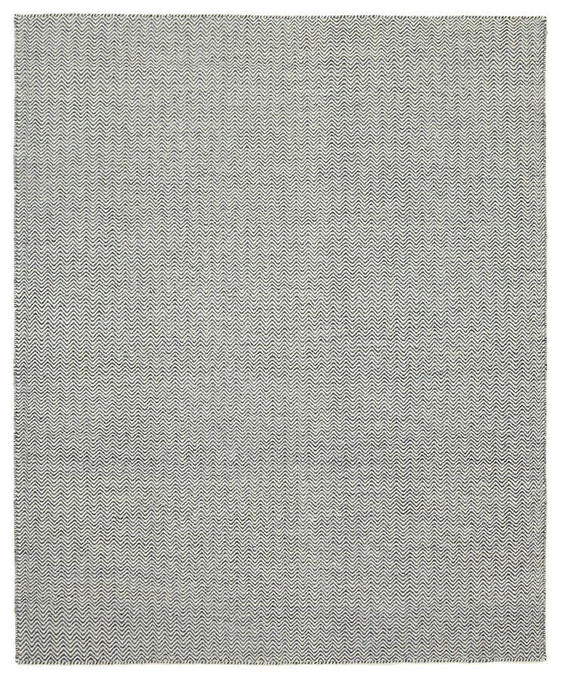 Rug N Carpet - Handwoven Modern Design 8' 0'' x 10' 0'' Wool Unique Kilim Rug