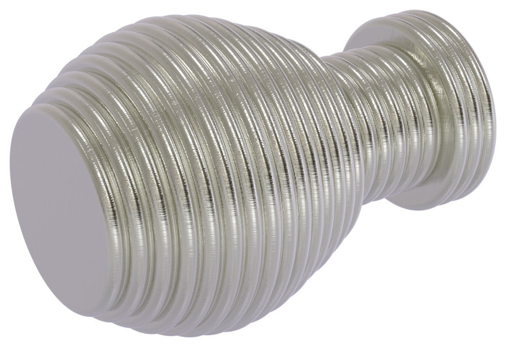 Designer Cabinet Knob, Satin Nickel