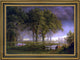 Albert Bierstadt Sunglow Framed Premium Canvas Print, 16"x24"