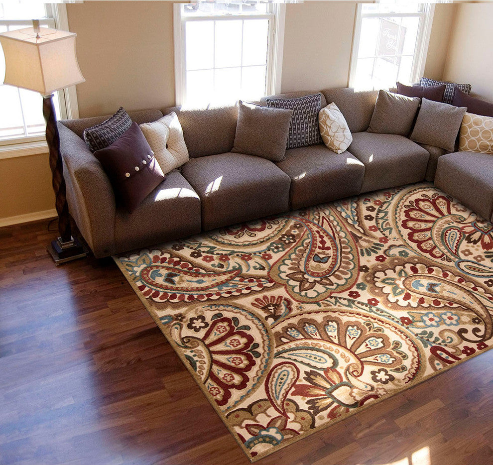 Nourison GRAPHIC ILLUSIONS 130 LIGHT MULTICOLOR RUG