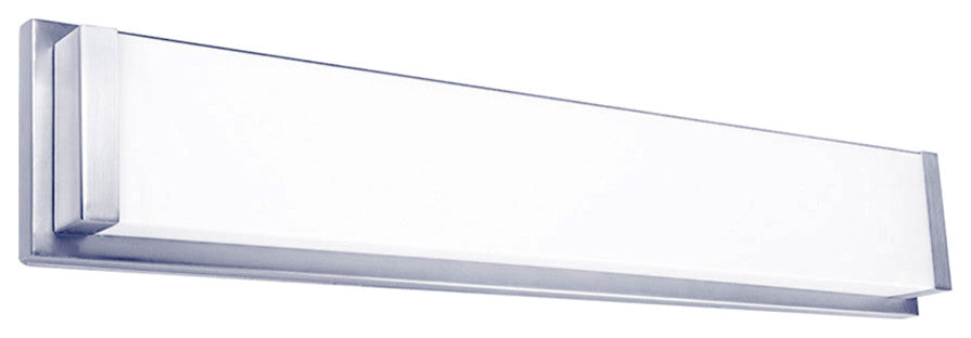 Metro LED Energy Star Bathroom Vanity and Wall Light, Chrome