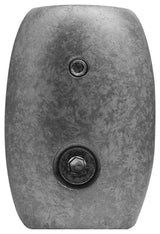 Fanimation DR1-CP 1" Ceiling Fan Downrod Coupler - Galvanized