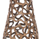 Bronze Aluminum Branch Vase, Small