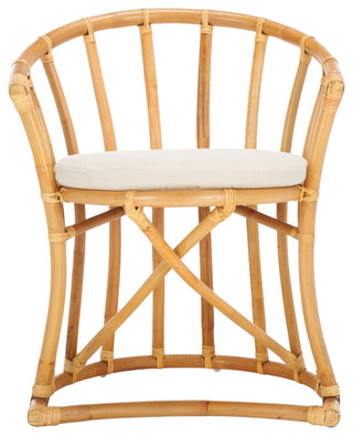 Safavieh Bates Accent Chair, White/Natural