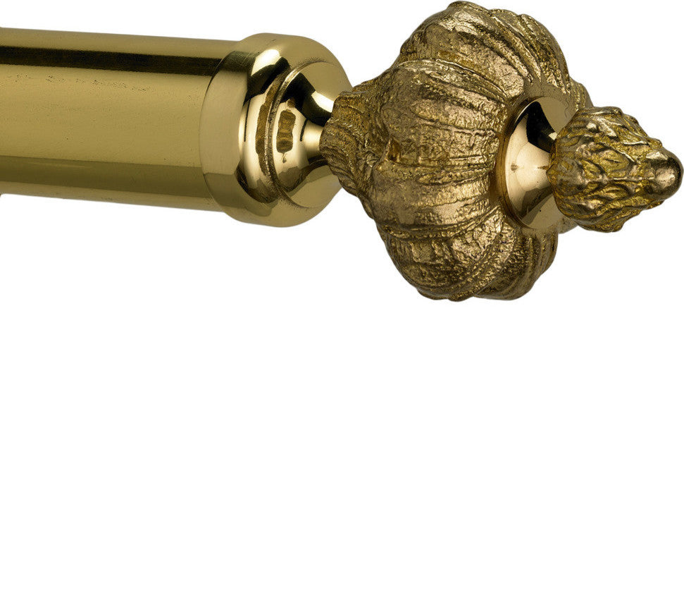 Louis XV Genuine 1.5 Inch Brass Rod, 60