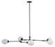 5-Light Sputnik Chandelier