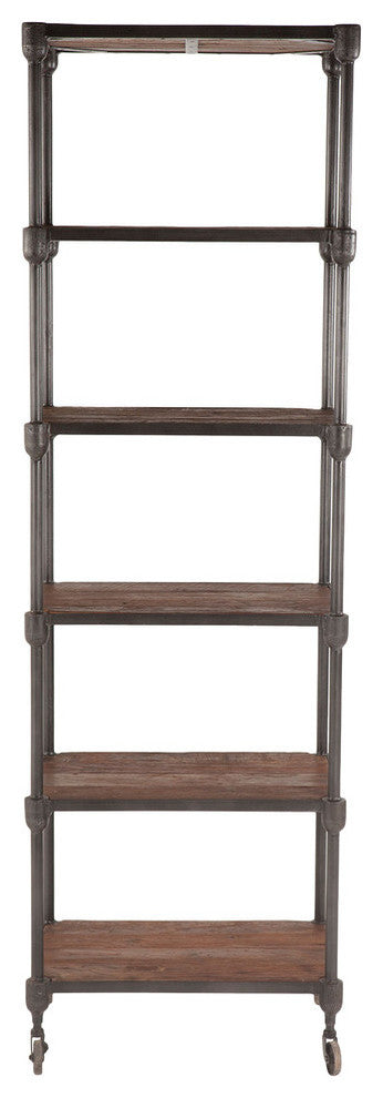 Paxton 25-Inch Wide Industrial Bookshelf