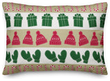 Wintertime Pattern Lumbar Pillow, 14"x20"
