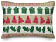 Wintertime Pattern Lumbar Pillow, 14"x20"
