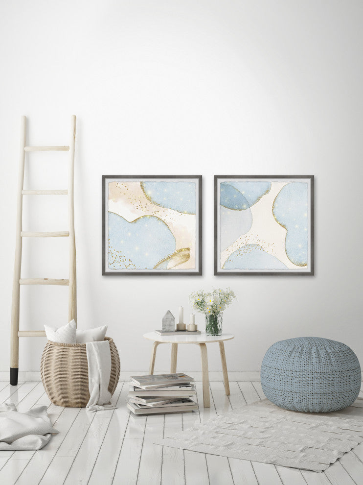 Freedom Pass Diptych, 2-Piece Set, 24x24 Panels