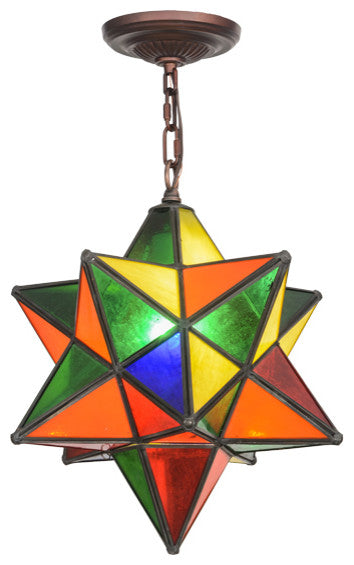 Meyda lighting 72849 12" Wide Moravian Star Pendant