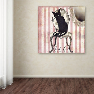 Color Bakery 'Bad Cat I' Canvas Art, 14"x14"