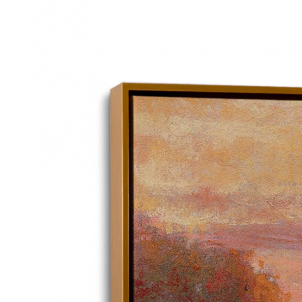 "Tangerine Skies" - A Sunset's Warm Embrace