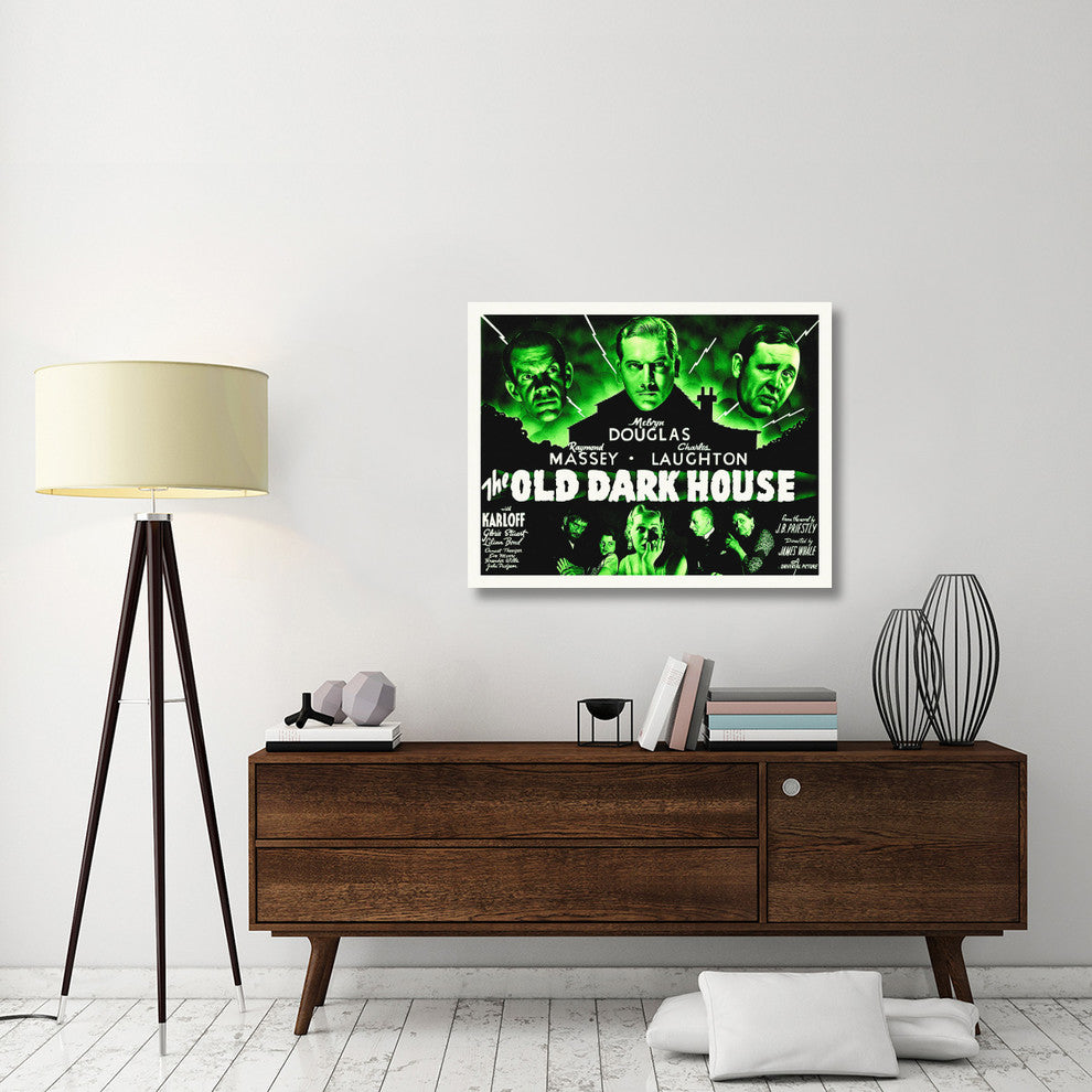 "The Old Dark House" Stretched Canvas Giclee by Hollywood Photo Archive, 40x32"