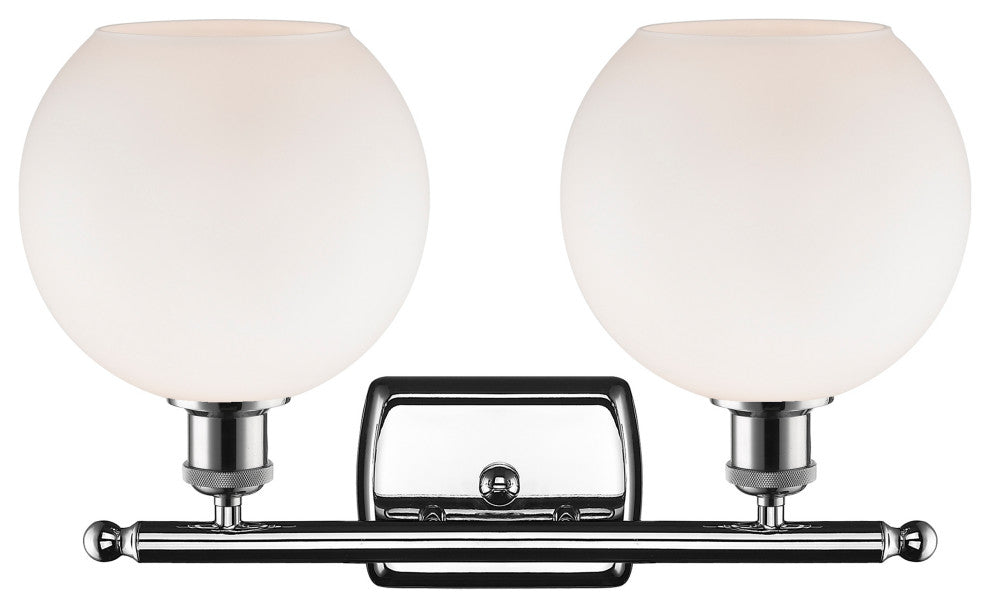 Innovations Lighting 516-2W-PC-G121-8-LED 2 Light 16" Bath Vanity Light