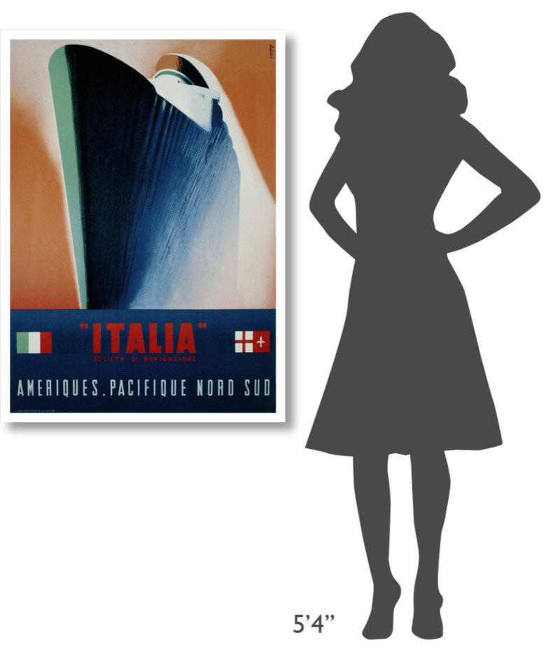 "Italia" Digital Paper Print by Giovanni Patrone, 30"x42"