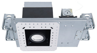 WAC Lighting MT-4115L-9 Silo Multiples 1 Light 8"W LED Square - White Black /