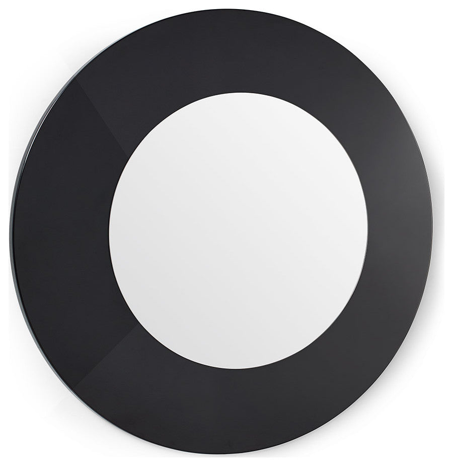 Mirror, High Gloss Black Lacquer