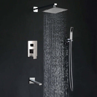 Fontana Perlude Stainless Steel Chrome Shower Set