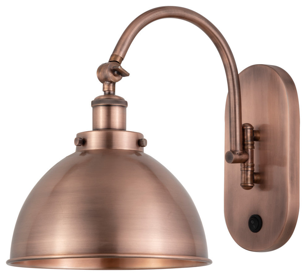Ballston Urban Sconce, Antique Copper, Antique Copper, Antique Copper