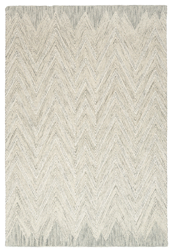 Nourison Interlock 5' x 7'6" Teal Modern Indoor Rug