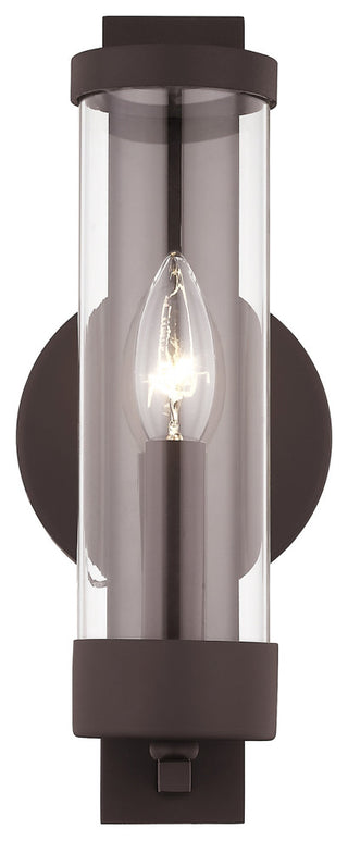 Livex Lighting Castleton 1 Light Bronze ADA Single Sconce