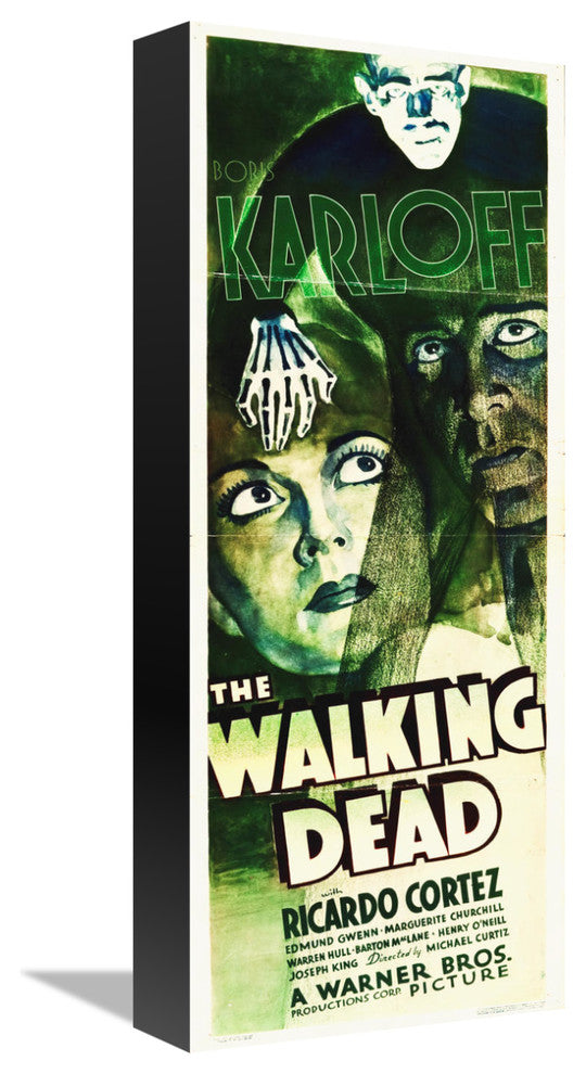 "Walking Dead Insert, 1936" Canvas by Hollywood Photo Archive, 7x16"
