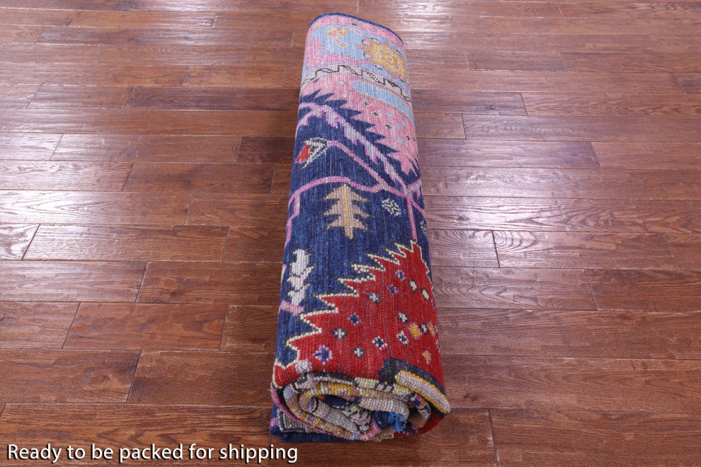 Kazak Handmade Wool Rug 8' 3" X 10' 1" - Q15860