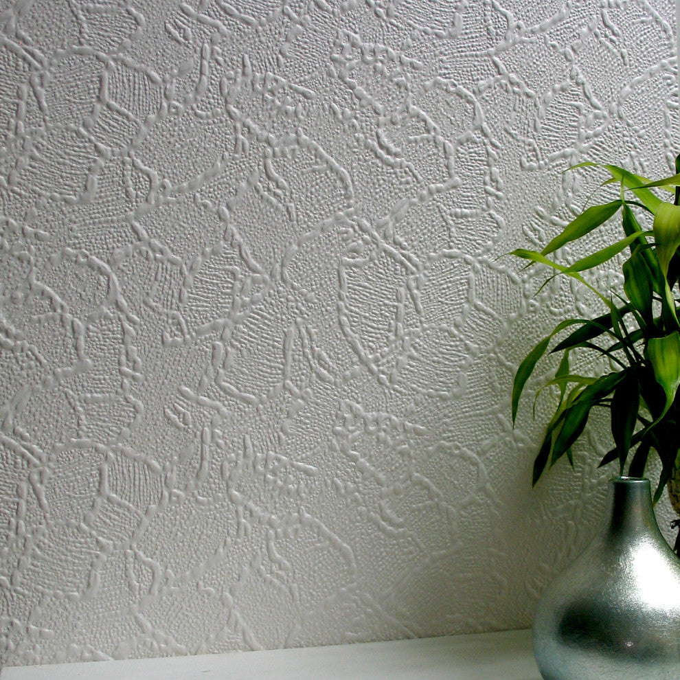 Frazer Paintable Supaglypta Wallpaper Bolt