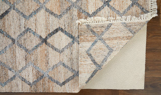 Weave & Wander Elstow Transitional PET Yarn Charcoal Gray/Beige Rug, 3'6"x5'6"