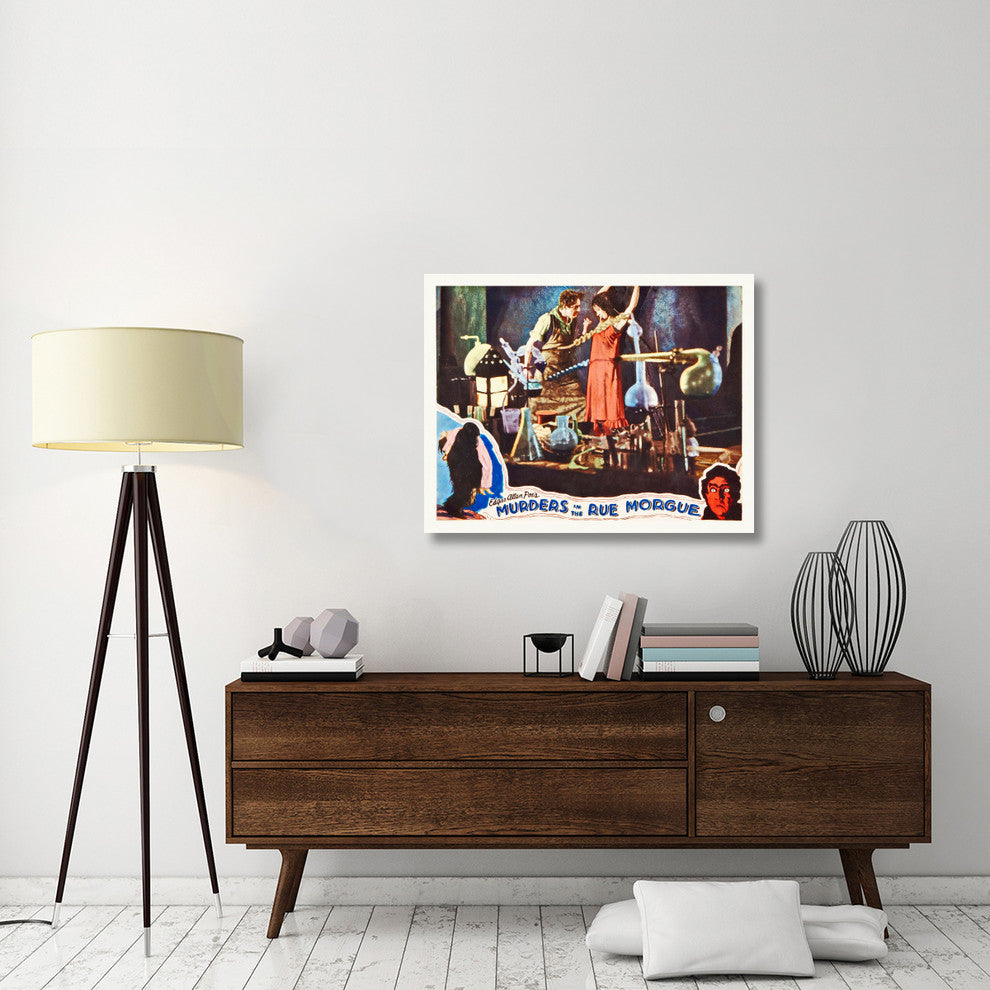 "Murders In The Rue Morgue" Canvas by Hollywood Photo Archive, 40x32"