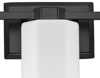 Estrada Collection 3-Light Contemporary Bath and Vanity Light, Matte Black