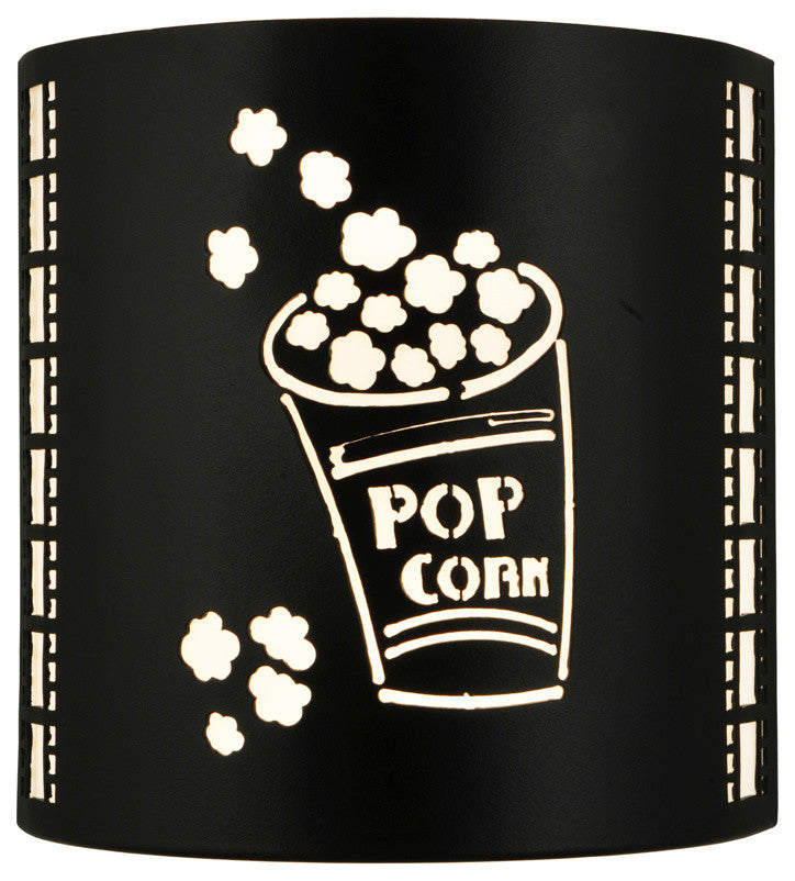 10 Wide Tinseltown Filmstrip Popcorn Wall Sconce