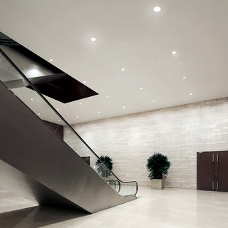 WAC Volta 4.5" LED 25W NC Chi Plen Recess, Lutron, SQ Trim