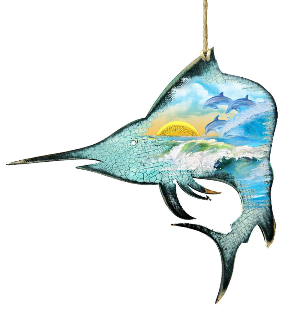 Marlin Fish Ornament