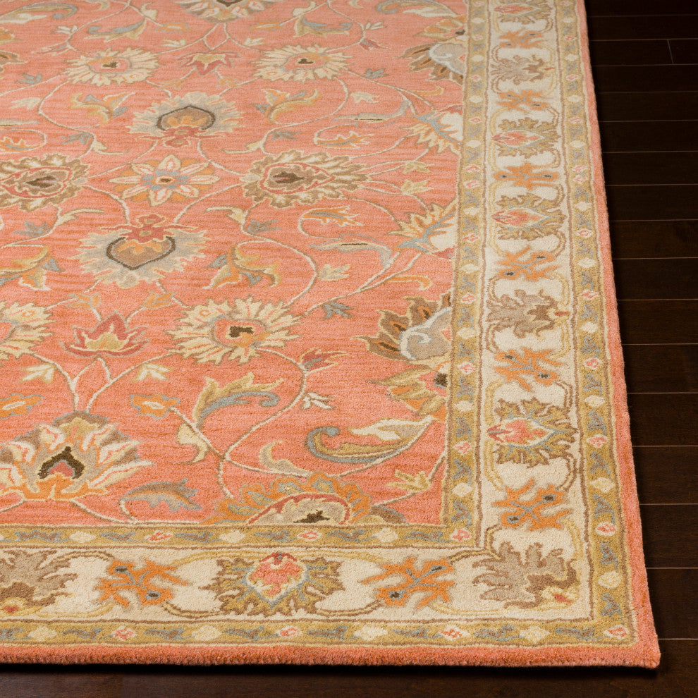 Surya Caesar CAE-1124 Traditional Area Rug, 8' x 10' Oval