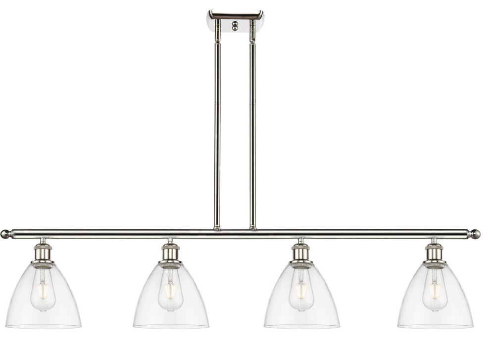 Innovations 516-4I-PN-GBD-752 4 Light Island Light, Polished Nickel