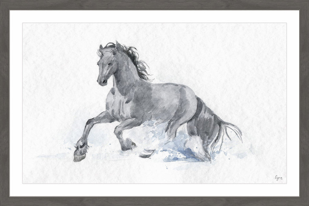 "El Caballo" Framed Painting Print, 30"x20"