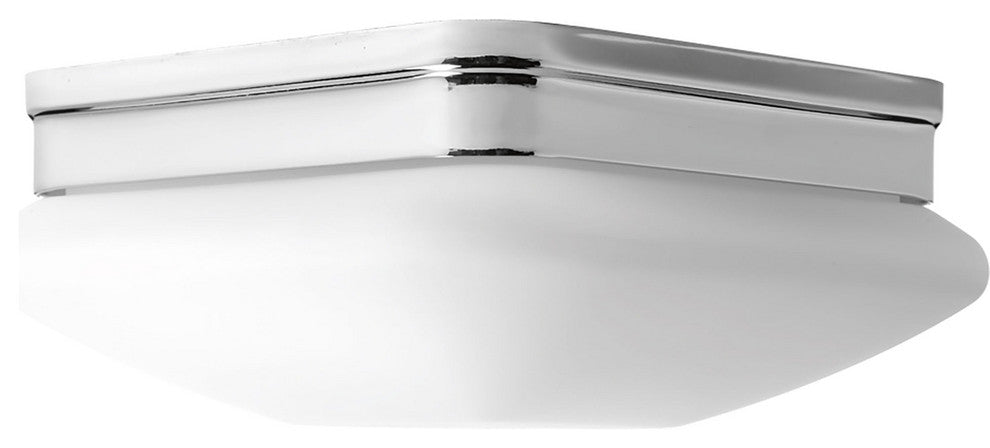 Progress Lighting 2-60W Medium Flush Mount, Polished Chrome