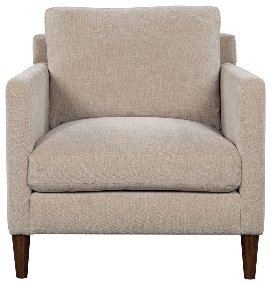 Las Vegas Upholstered Club Chair, Fawn