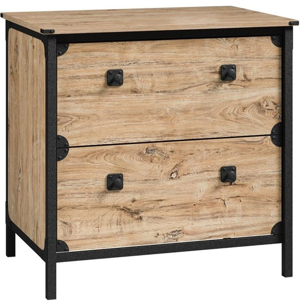 Sauder Steel River Engineered Wood Lateral File in Milled Mesquite/Natural