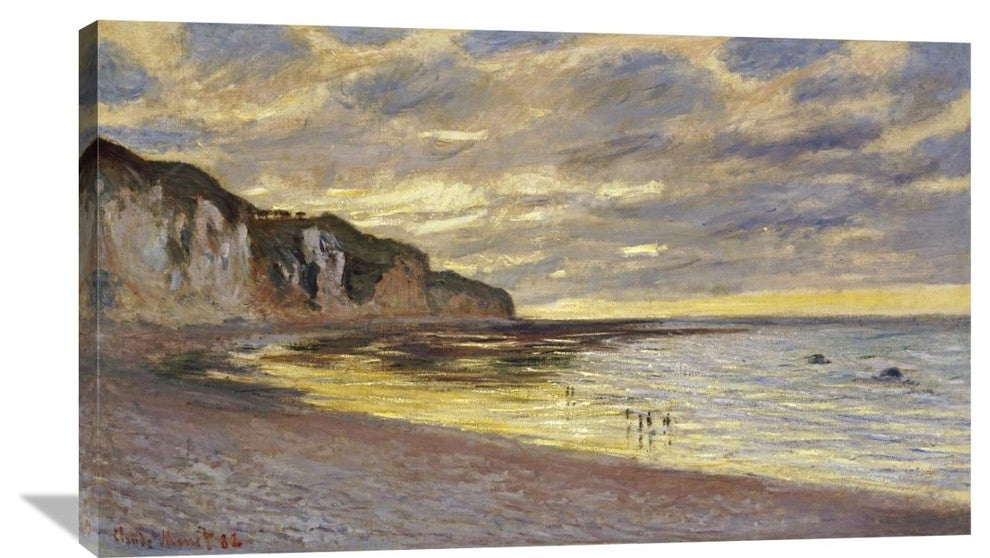 "Pointe de Lailly, mar?e basse" Artwork, 40" x 24"