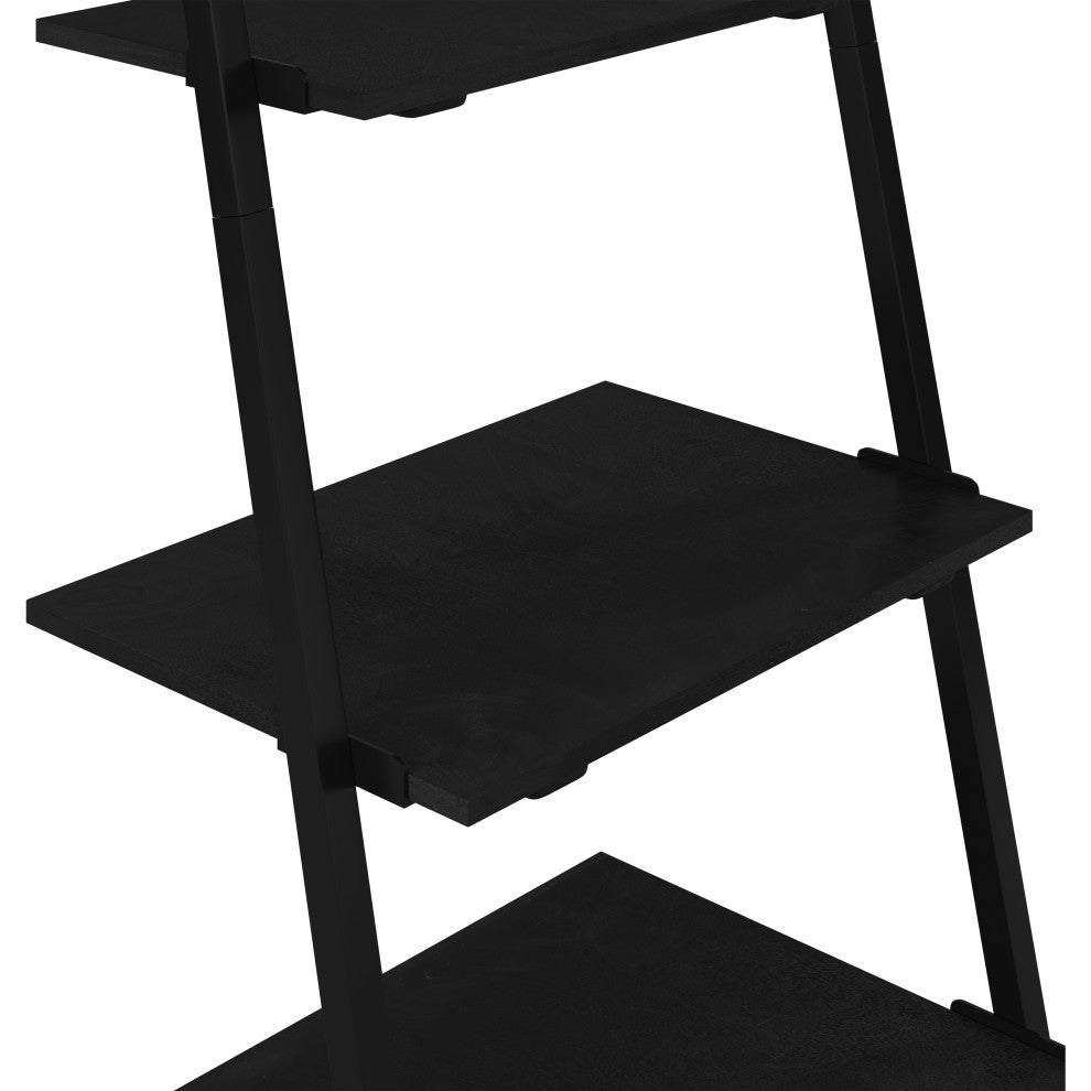 Claret Ladder Shelf, Black
