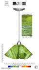 Jezebel Radiance Lily Large Pendant, Grass Green