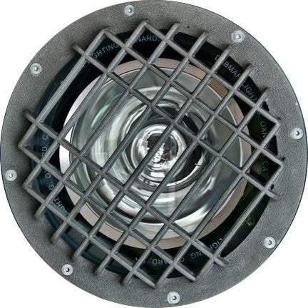 Dabmar Lighting Fiberglass In-Ground Well Light With Grill