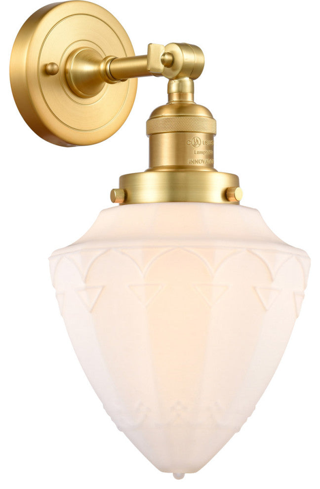 Innovations 203-SG-G661-7 1 Light Sconce, Satin Gold