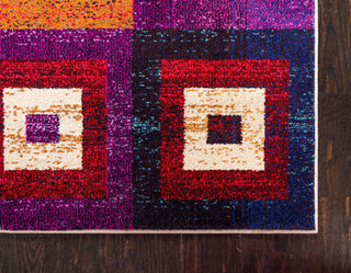 Rug Unique Loom Estrella Multi Rectangular 5' 0 x 8' 0