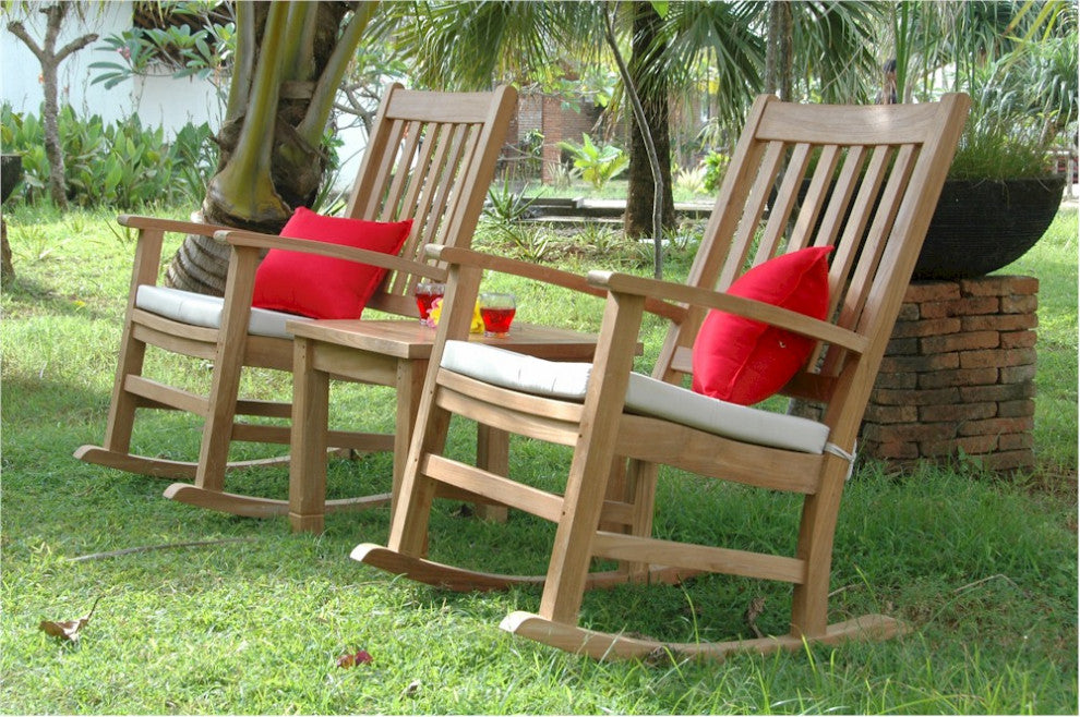 Palm Beach Rocking Armchair 3 Piece Set