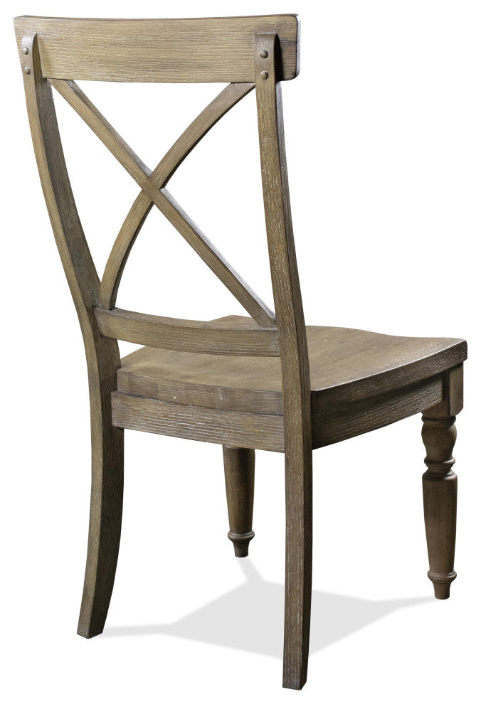 Riverside Furniture Sonora X-Back Side Chair Set of 2