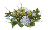 Hydrangea Candleabrum Centerpiece